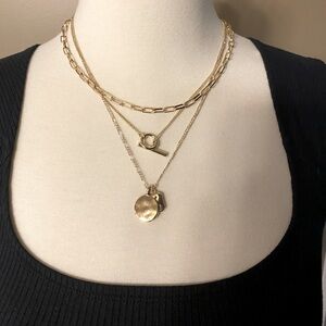 NWT J Crew Three-layer Necklace